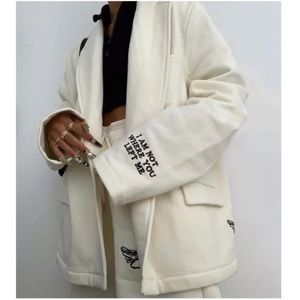 BOYS LIE “I Am Not Where You Left Me” Blazer - Ivory
